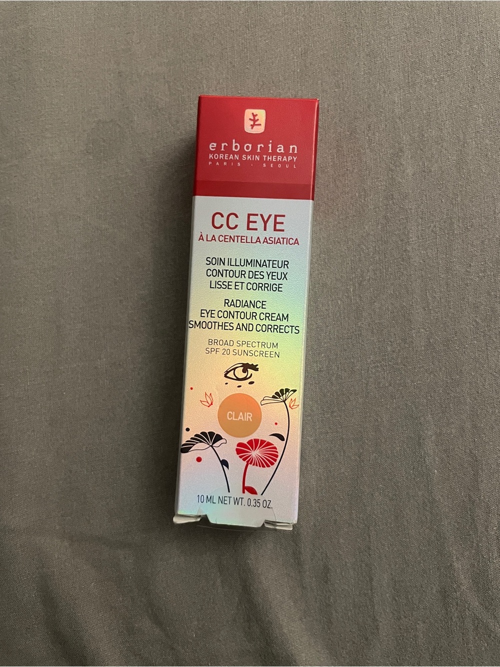 Erborian CC Eye Radiance Eye Contour Cream - Clair (Light)